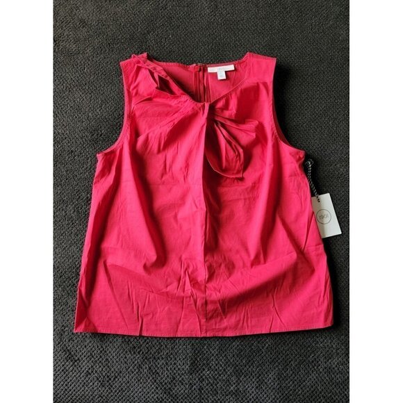 Nwt 1901 red sleeveless top size small - Picture 1 of 6